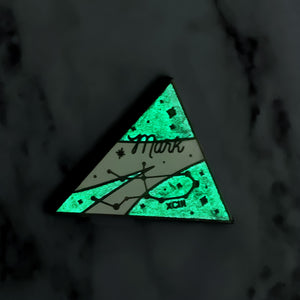 Mark Tuan virgo pin- GLOW IN THE DARK!