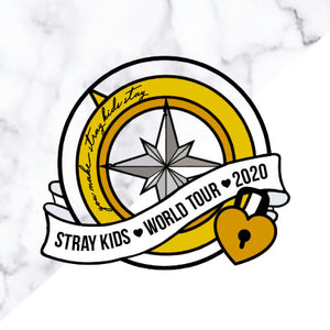 Stray Kids Unlock World Tour Pin