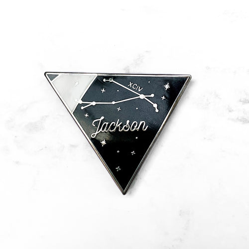 Jackson Wang Aries Pin- GLOW IN THE DARK!