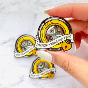 Stray Kids Unlock World Tour Pin