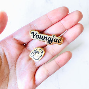 Youngjae Birthday Pin Set